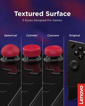 Lenovo Legion Go stýripinnagrip - Rauð