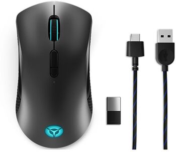 Lenovo Legion M600 þráðlaus leikjamús - Svartur