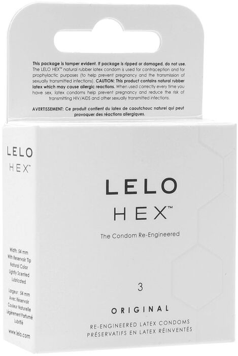 Lelo Hex Original smokkar - 3 stk 