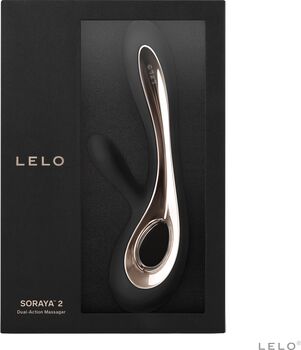 Lelo Soraya 2 tvöfaldur titrari - Svartur