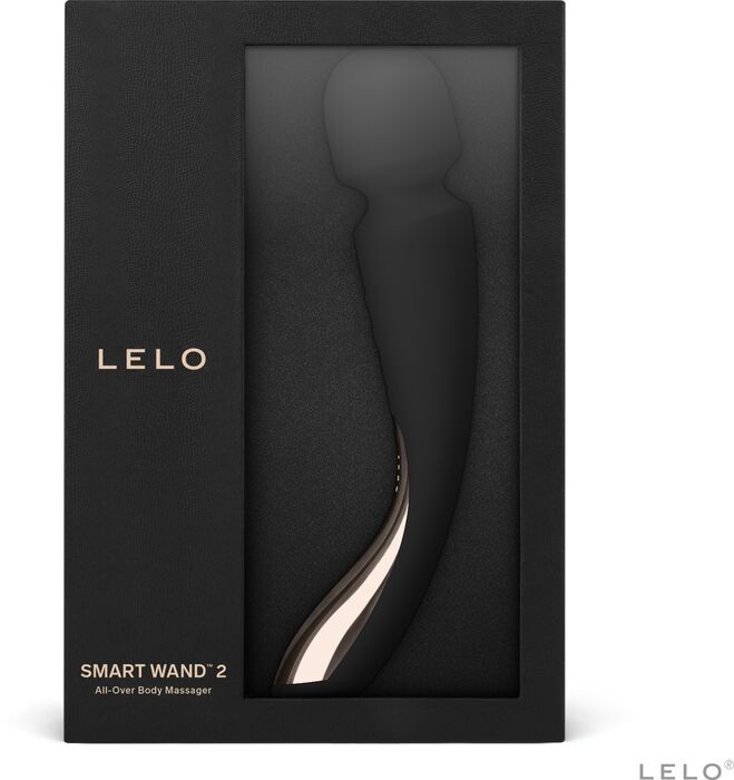 Lelo Smart Wand 2 Medium nuddvöndur - Svartur