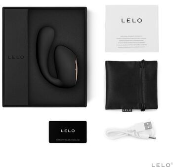 Lelo Ida Wave tvöfaldur titrari - Svartur