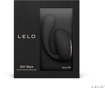 Lelo Ida Wave tvöfaldur titrari - Svartur