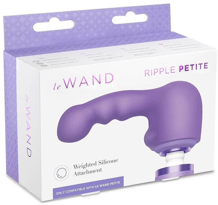 Le Wand Mini Ripple aukahlutur fyrir Petite - Fjólublár