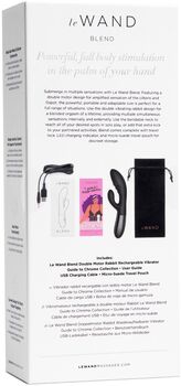 Le Wand Blend tvöfaldur titrari - Svartur