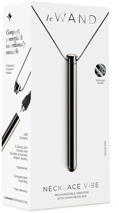 Le Wand titrara hálsmen - Svart