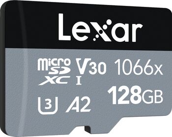 Lexar Pro 128 GB 1066x micro SDXC minniskort