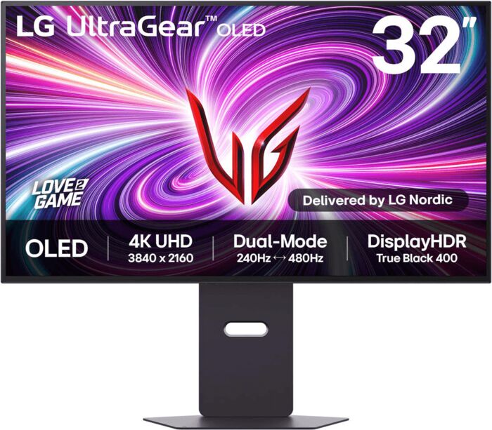 LG UltraGear 32GS95UV 32" leikjaskjár - Svartur