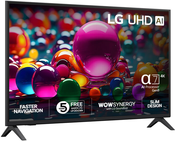 LG 43" UA75 sjónvarp (2025)