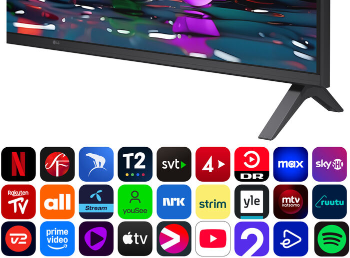 LG 43" UA75 sjónvarp (2025)