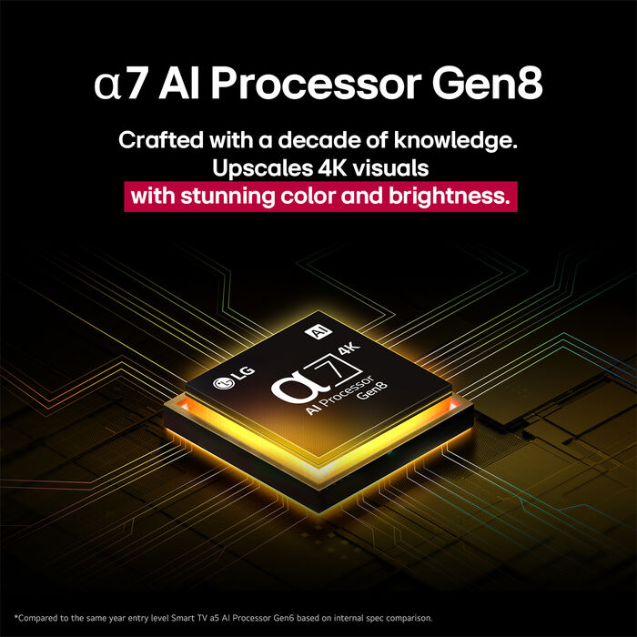 LG 50" UA75 UHD sjónvarp (2025)