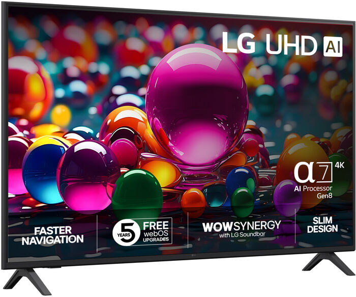 LG 55" UA75 UHD sjónvarp (2025)