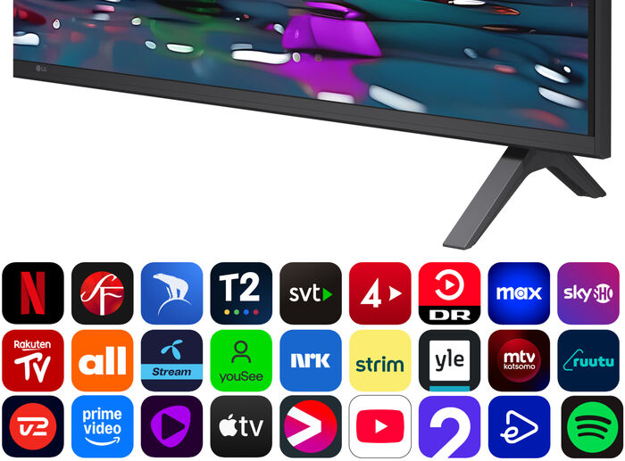 LG 55" UA75 UHD sjónvarp (2025)