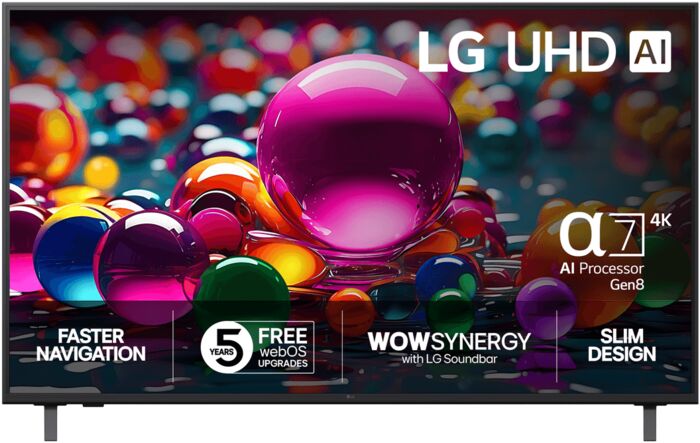 LG 55" UA75 UHD sjónvarp (2025)