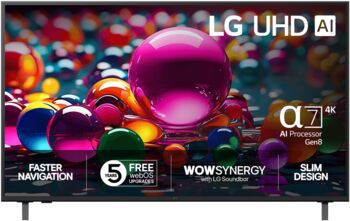LG 55" UA75 UHD sjónvarp (2025)