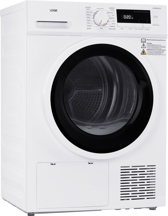 Logik þurrkari LHP8W23E - Hvítur