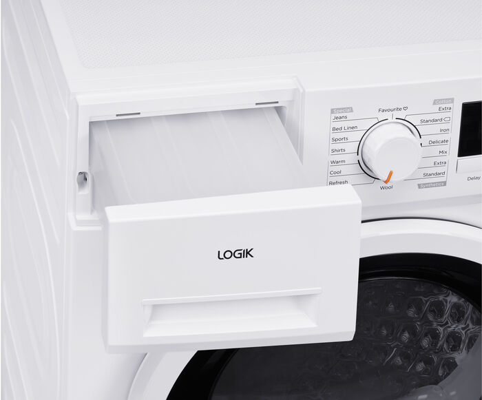 Logik þurrkari LHP8W23E - Hvítur