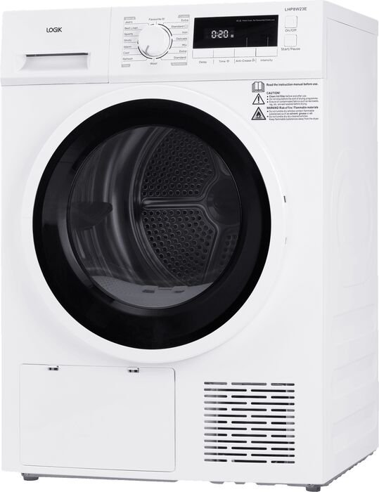 Logik þurrkari LHP8W23E - Hvítur