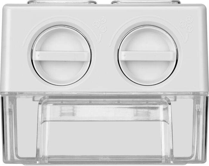 Logik klakabox m. snúning og skúffu - Glært