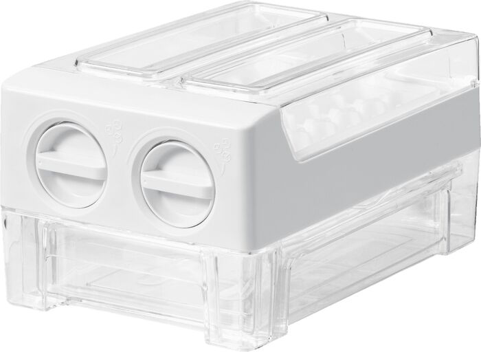 Logik klakabox m. snúning og skúffu - Glært