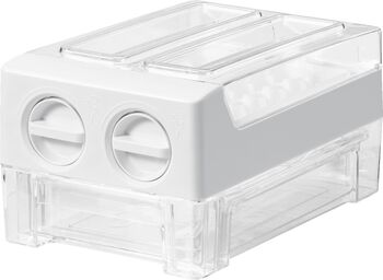 Logik klakabox m. snúning og skúffu - Glært