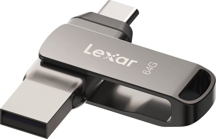 Product image not available for Lexar JumpDrive Dual Drive D400 minnislykill - 64 GB