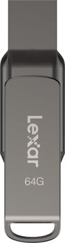 Product image not available for Lexar JumpDrive Dual Drive D400 minnislykill - 64 GB