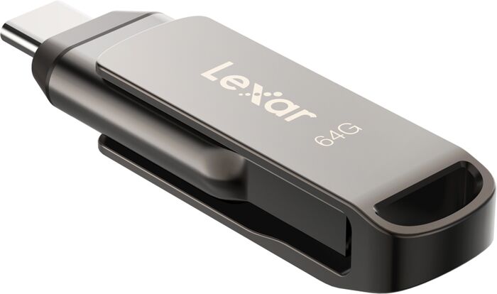 Product image not available for Lexar JumpDrive Dual Drive D400 minnislykill - 64 GB