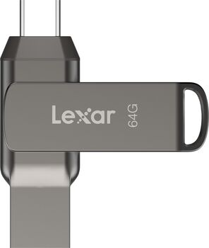 Product image not available for Lexar JumpDrive Dual Drive D400 minnislykill - 64 GB