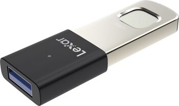 Lexar JumpDrive Fingerprint F35 Pro minnislykill - 128 GB