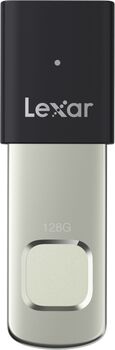 Lexar JumpDrive Fingerprint F35 Pro minnislykill - 128 GB
