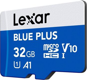 Lexar 32GB Blue Plus microSDHC UHS-I (V30)