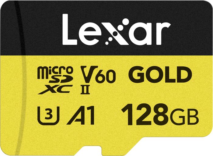 Lexar GOLD 128GB UHS-II microSDXC