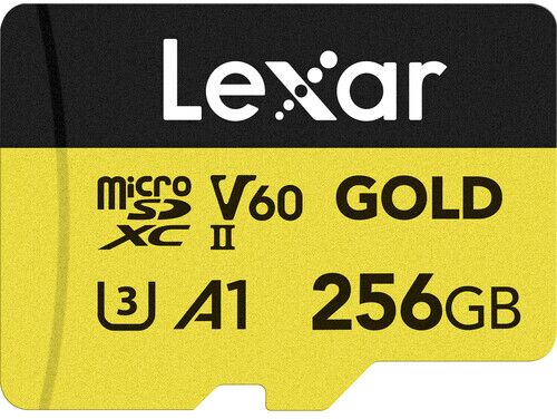 Lexar GOLD 256GB UHS-II microSDXC