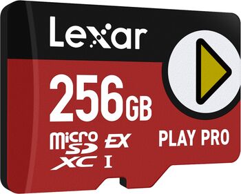 Product image not available for Lexar 256GB microSDXC PLAY Pro Express
