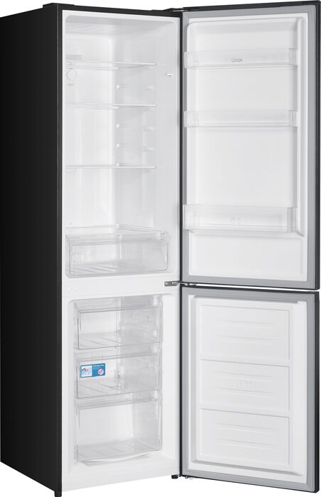 Logik kæli- og frystiskápur LNF180T23E - Svartur 