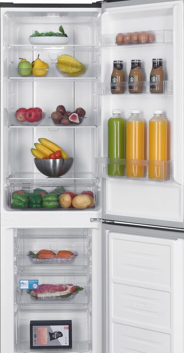 Logik kæli- og frystiskápur LNF180T23E - Svartur 