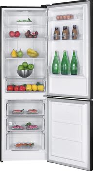 Logik kæli- og frystiskápur LNF186T23E - Svartur 