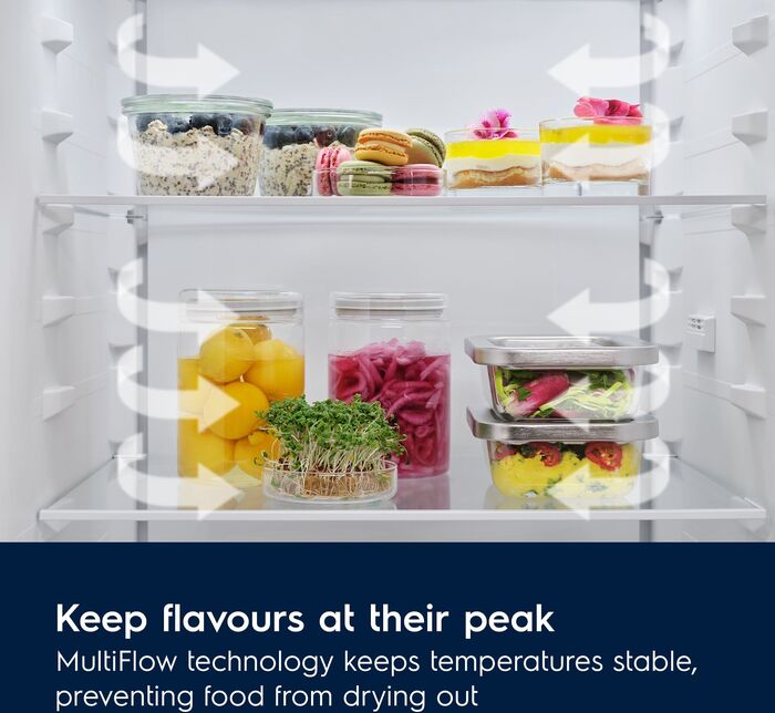 Electrolux kæli- og frystiskápur LNT5ME36 - Hvítur