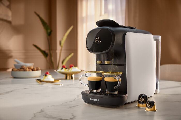 L'OR Barista Sublime hylkjakaffivél - Hvít