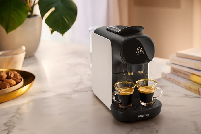 L'OR Barista Sublime hylkjakaffivél - Hvít