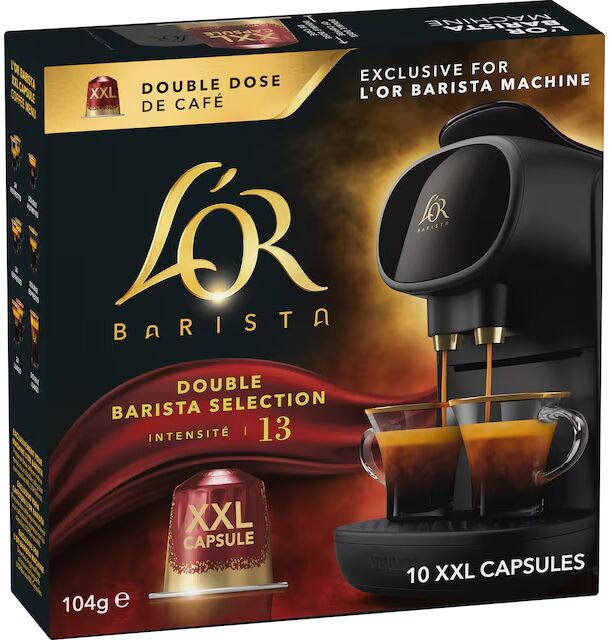 L'OR Barista Double Barista Selection XXL kaffihylki