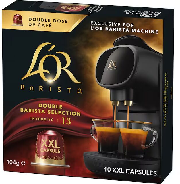 L'OR Barista Double Barista Selection XXL kaffihylki