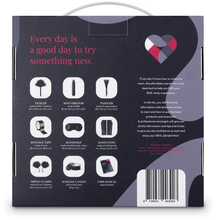 Loveboxxx first. kinky [s]experience byrjunarsett