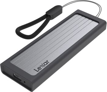 Lexar E6 SSD M.2 hýsing - 10 Gbps