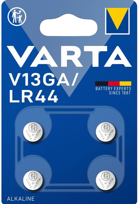 Varta LR44 rafhlöður 4 stk