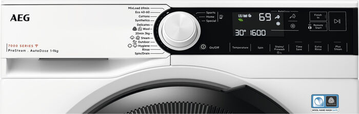 AEG 7000 þvottavél LR734E94Q - Hvít