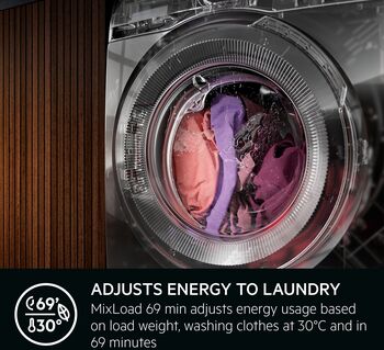 AEG þvottavél LR734EX4E - Hvít