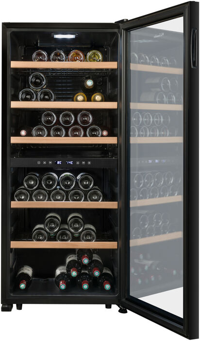 LaSommeliére vínkælir LS102DZBLACK 102 flöskur - Svartur