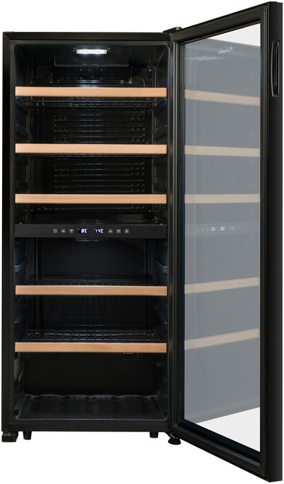 LaSommeliére vínkælir LS102DZBLACK 102 flöskur - Svartur